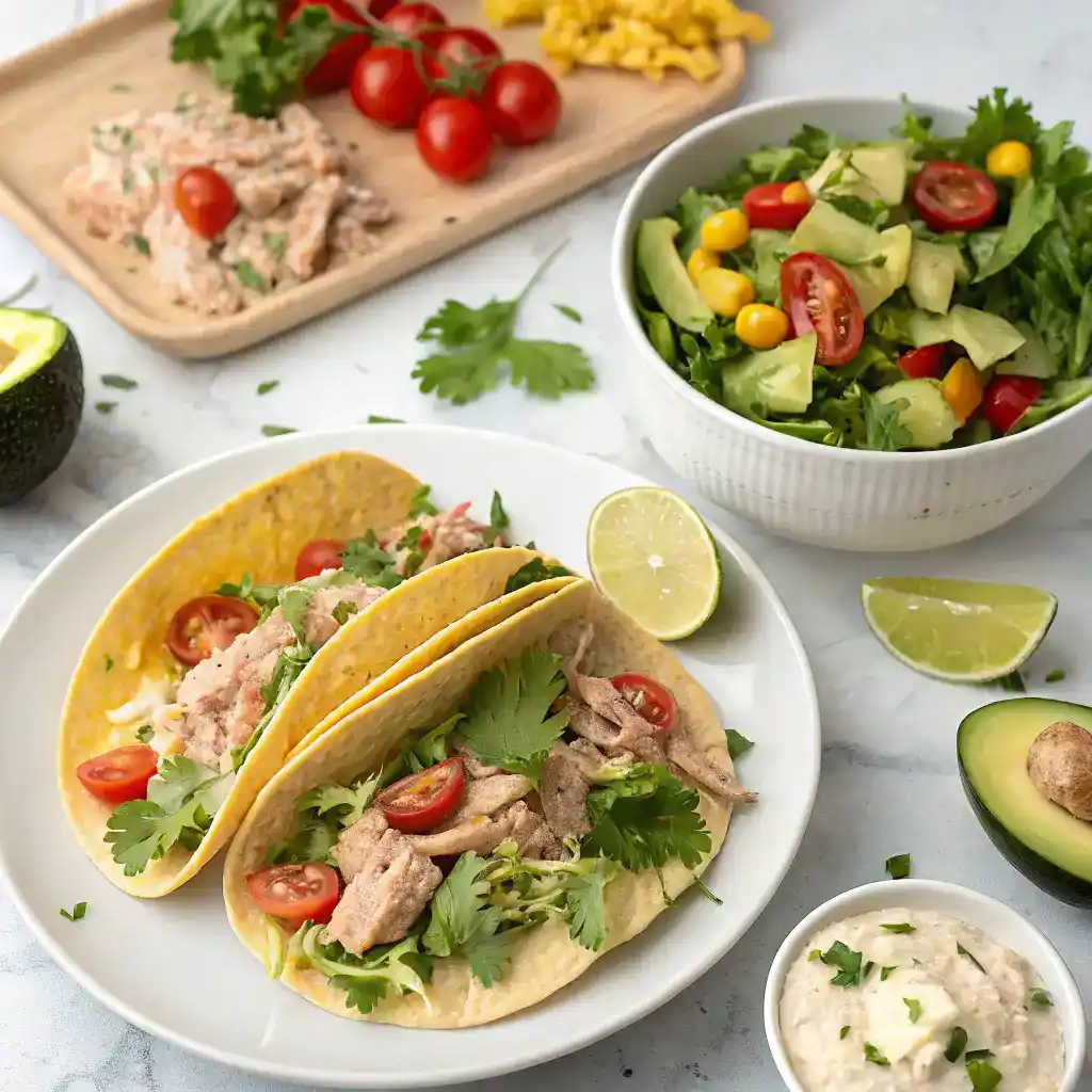 Creative serving ideas for tuna recipes.